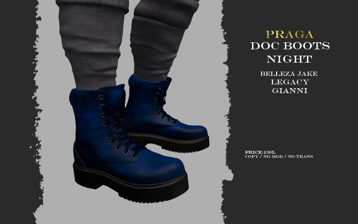 Praga Doc Boots - Night