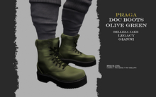 Praga Doc Boots - Olive Green