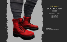 Praga Doc Boots - Red