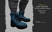 Praga Doc Boots - Twilight Teal