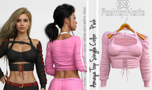 Top Amaya Pink - LaraX, PetiteX, Legacy, Nerido, Reborn, Waifu, Rolls - FashionNatic