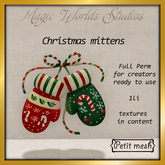 MW xmas mittins