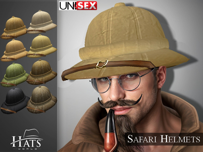 [HW] SAFARI UNISEX HELMETS FAT PACK