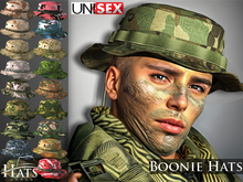 [HW] BOONIE HATS UNISEX CAMO FAT PACK