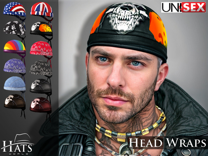 [HW] BANDANA UNISEX DESIGN FAT PACK