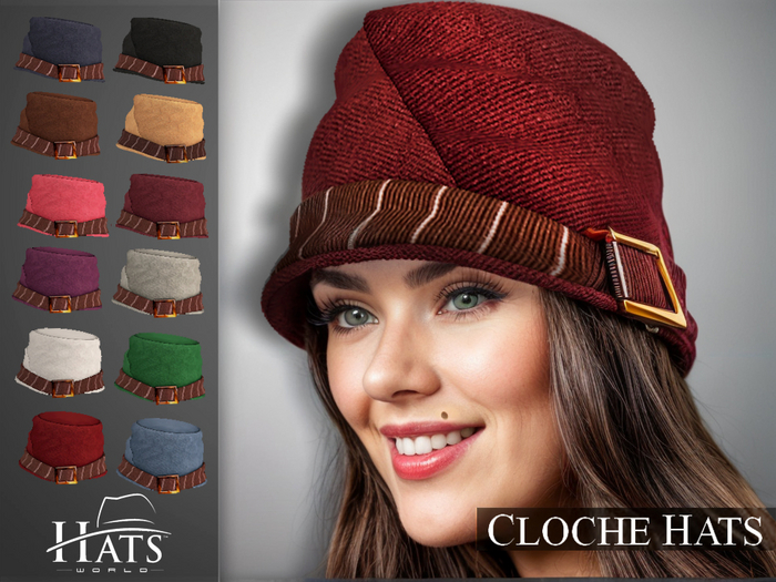 [HW] CLOCHE HATS FAT PACK
