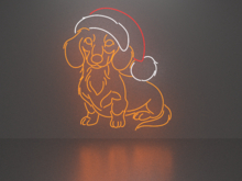 Merry Christmas 25 neon sign Full Permission
