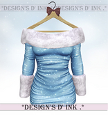 Haley Dress - Blue Sky