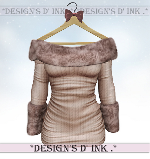 Haley Dress - Cappuccino Knit