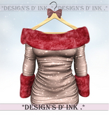 Haley Dress - Brown Shine