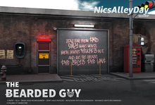 Nics Alley Day Backdrop - The Bearded Guy