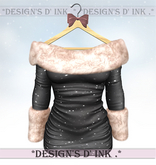 Haley Dress - Black sparkle