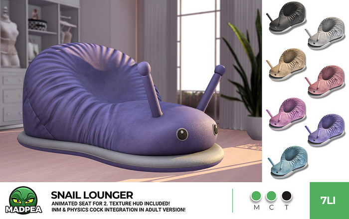 MadPea Snail Lounger PG