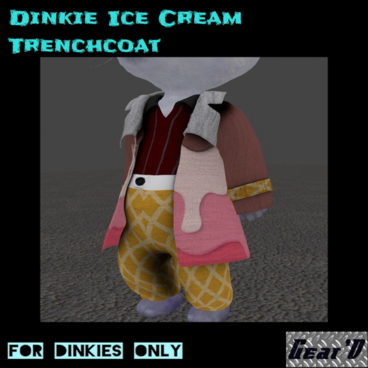 Gear'D Dinkie Ice Cream Trenchcoat