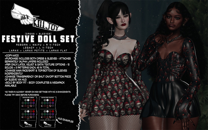 KILLJOY Festive Doll Set WAIFU [PBR Only]