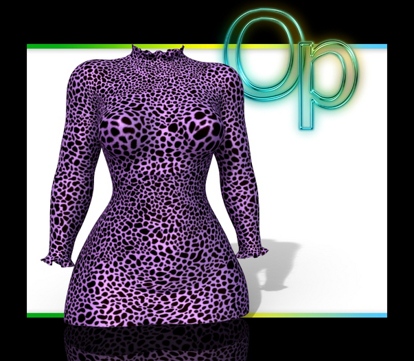 Leopard Angela Dress REBORN