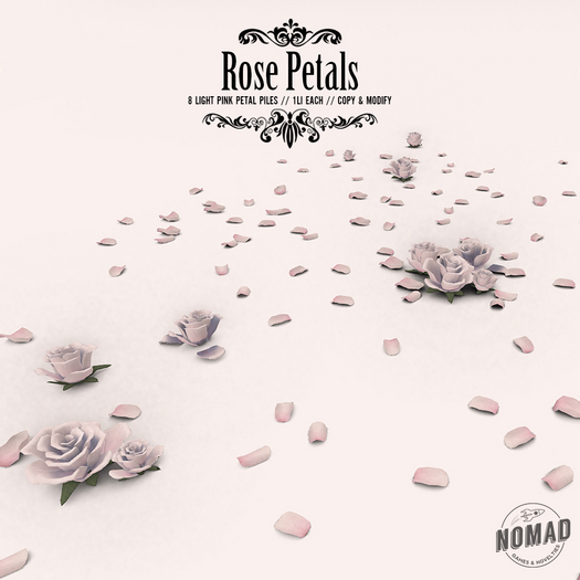 NOMAD // LIGHT PINK ROSE PETALS