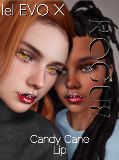 [Rogue] Candy Cane Lip - Lelukta EvoX