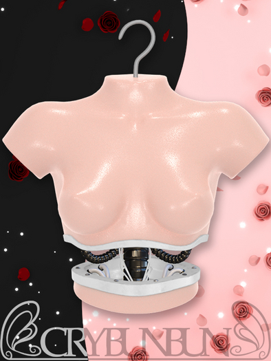 CryBunBun - Replicant Spine - White- Unpacker HUD