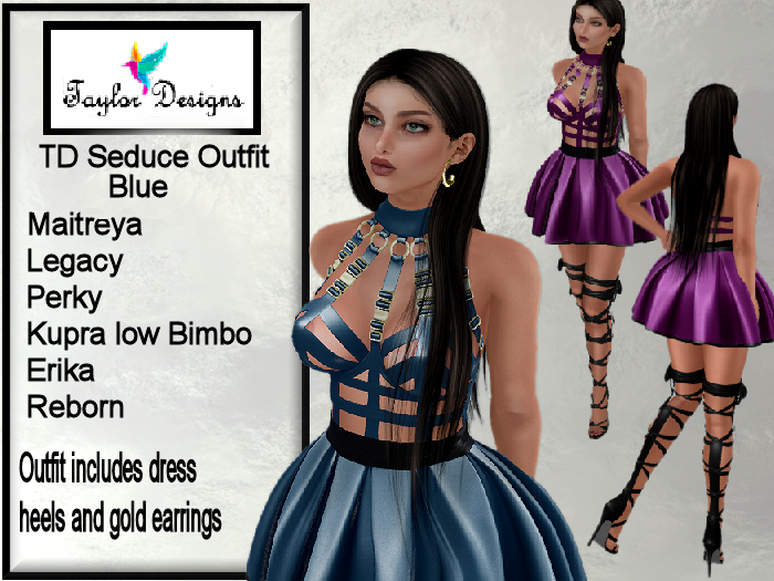 TD Seduce Outfit Blue