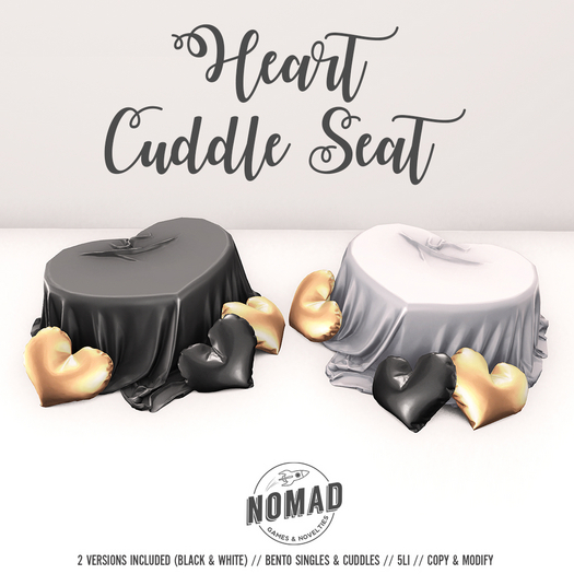 NOMAD // HEART CUDDLE SEAT (DISCOUNTED)