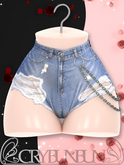 CryBunBun - Replicant Shorts - Blue - Unpacker HUD