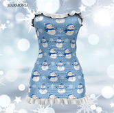Snowman Blue Bella Erika