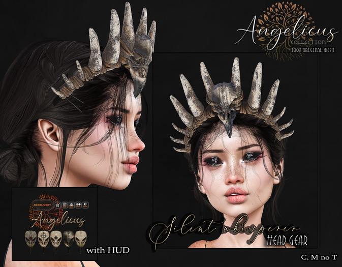 .AngelicUs. Silent whisperer- head gear 