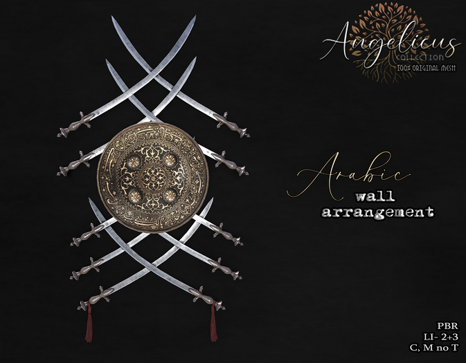 .AngelicUs. Arabic wall arrangement  