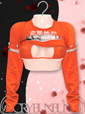 CryBunBun - Replicant Shirt - Fire - Unpacker HUD