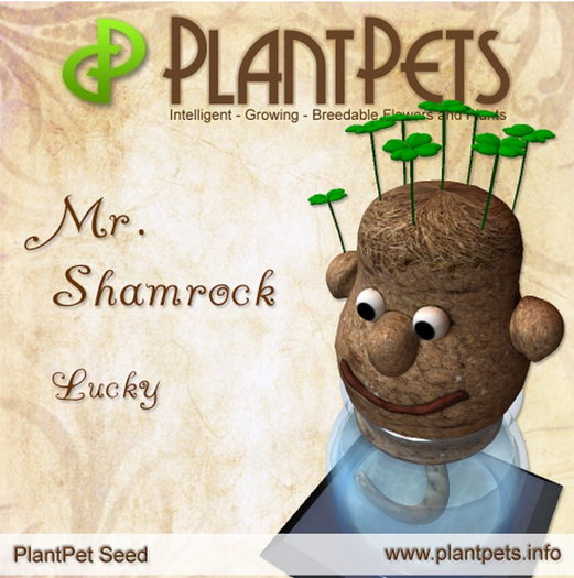PlantPet Seed [Mr. Shamrock *Lucky*]