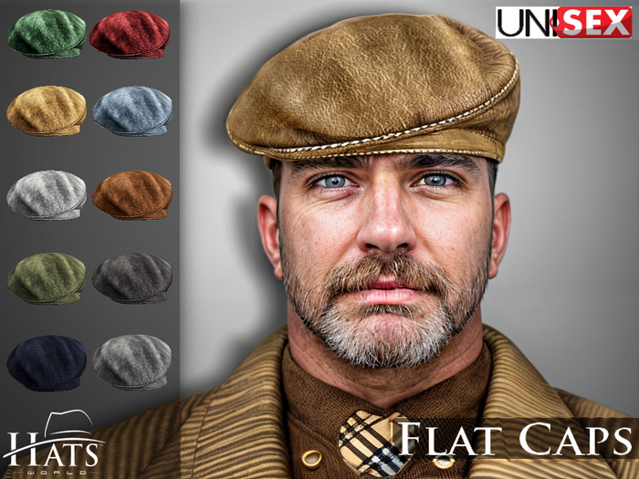 [HW] FLAT CAPS UNISEX FAT PACK