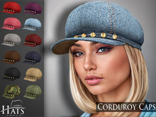 [HW] CORDUROY CAPS FAT PACK