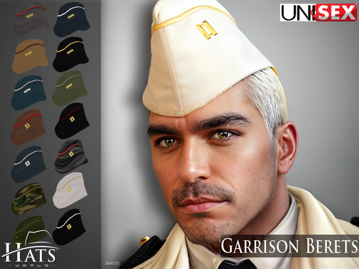 [HW] GARRISON BERETS GENTS FAT PACK