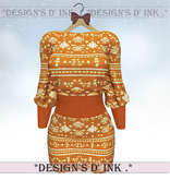 Allyson Dress - Yellow knit dress