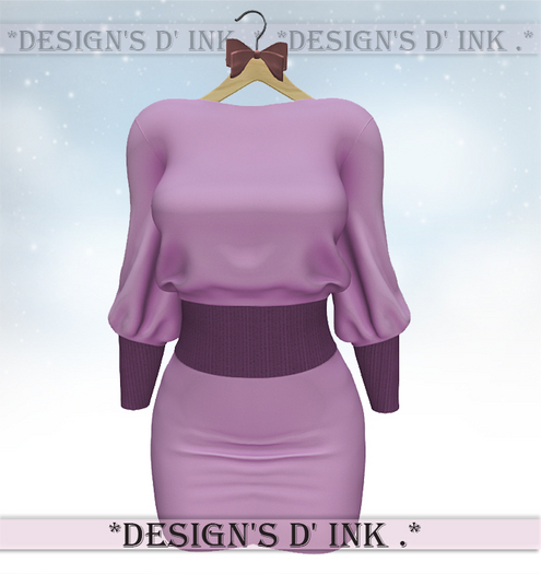 Allyson Dress - Lilac Fabric