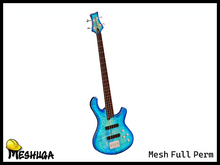 Meshuga Bass Guitar FULL PERM MESH