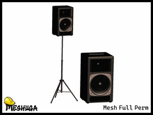 Meshuga Loudspeaker w/ Tripod FULL PERM MESH