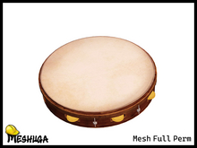 Meshuga Tambourine Musical Instrument FULL PERM MESH 