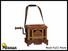 Meshuga Victorian Hand Organ  FULL PERM MESH