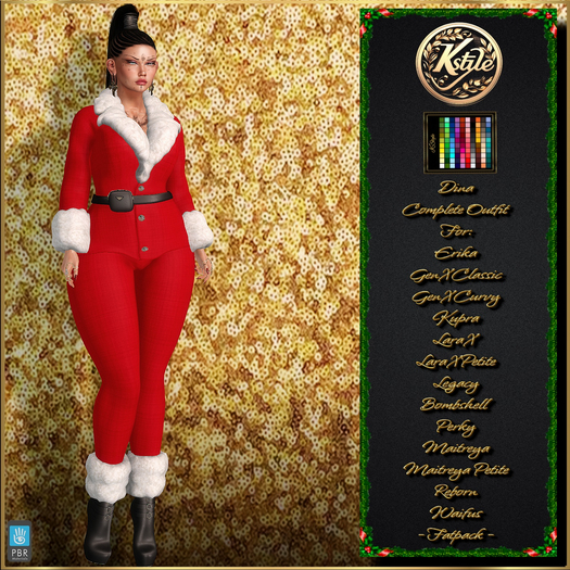 [K-Style] DINA COMPLETE OUTFIT - FATPACK #1