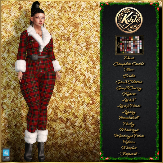 [K-Style] DINA COMPLETE OUTFIT - FATPACK #4