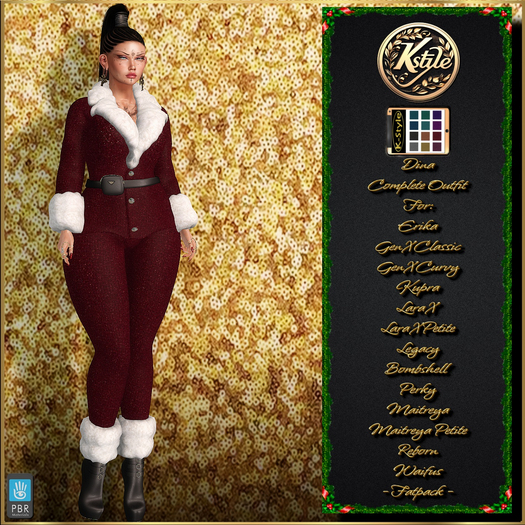[K-Style] DINA COMPLETE OUTFIT - FATPACK #7