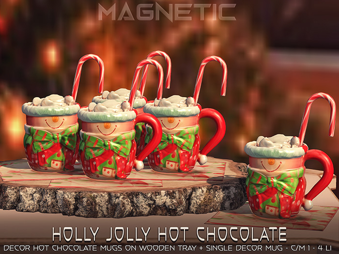 Magnetic - Holly Jolly Hot Chocolate
