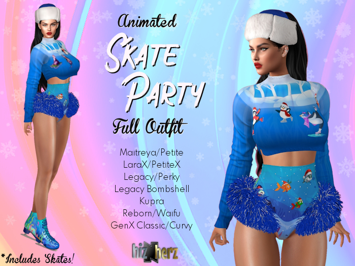 hizNherz Skate Party (Animated)