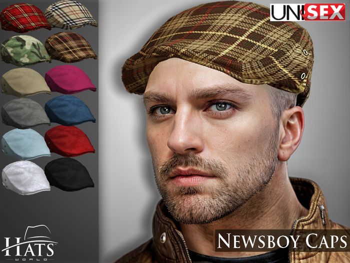 [HW] NEWSBOY HATS GENTS FAT PACK