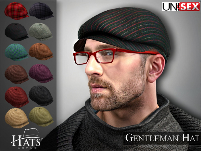 [HW] GENTLEMAN UNISEX CAPS FAT PACK