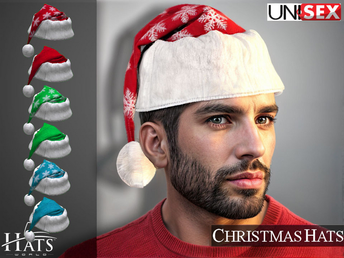[HW] SANTA CHRISTMAS UNISEX HATS