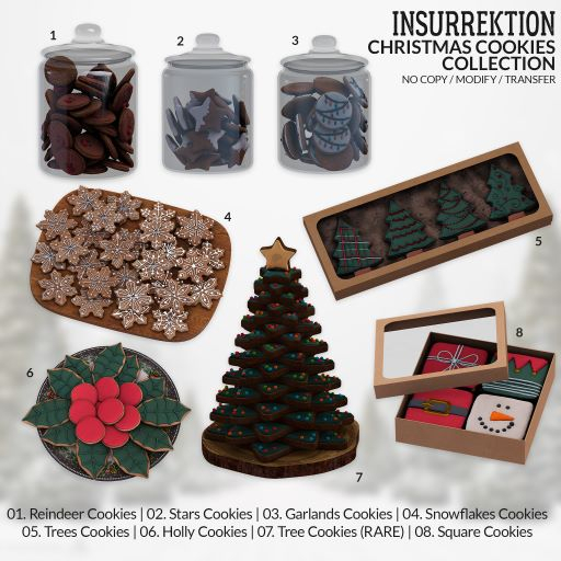 04. [IK] Christmas Cookies Collection - Snowflakes Cookies - CO