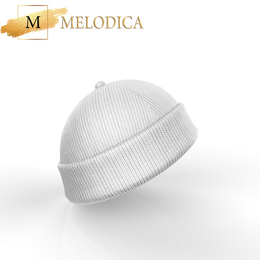 White Winter Hat